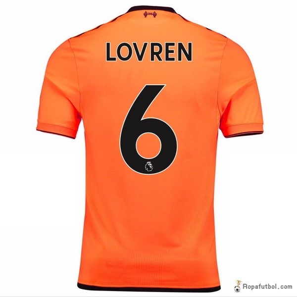 Camiseta Liverpool Replica Tercera Ropa Lovren 2017/18